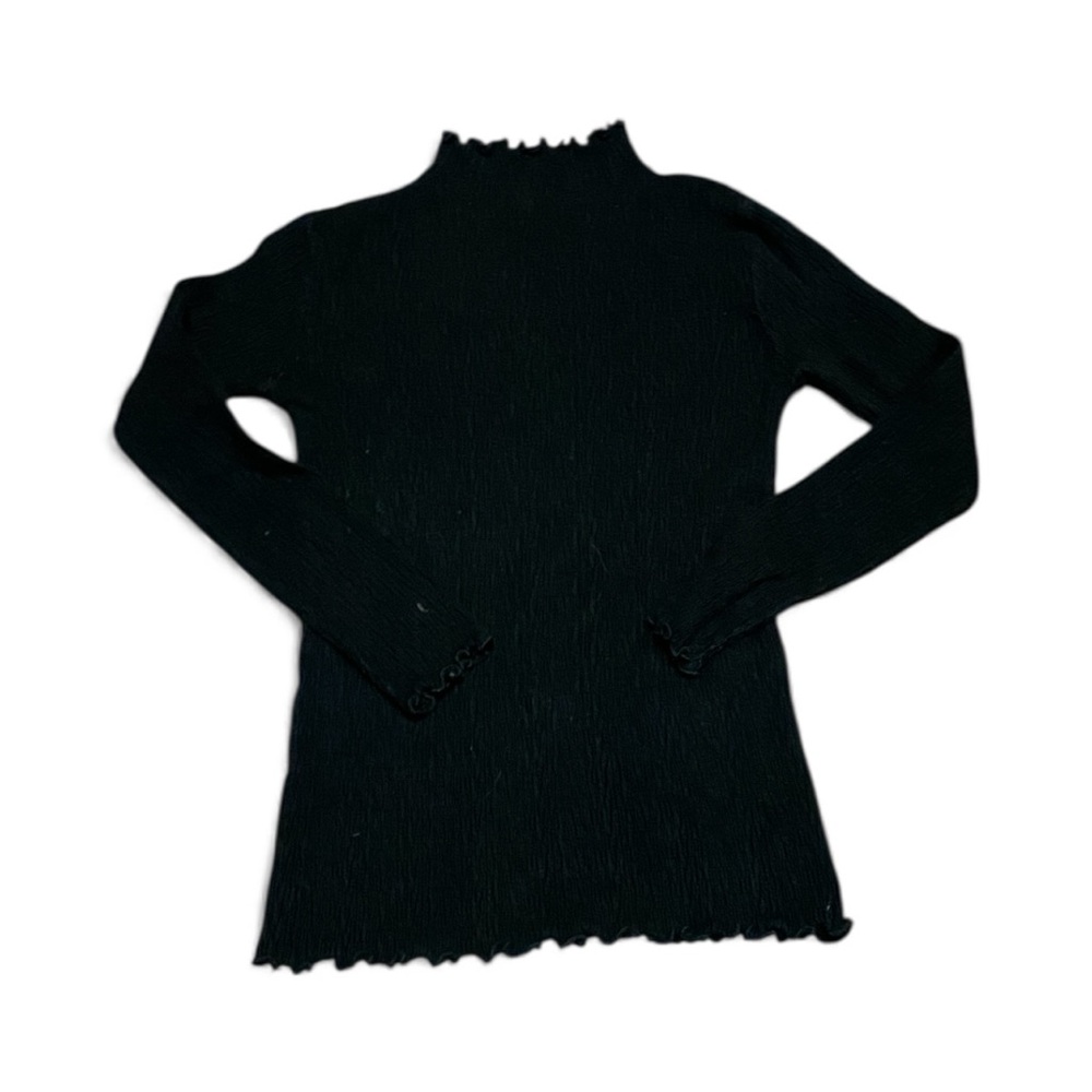 Kids Black Long Sleeve Top